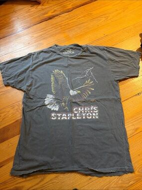 Chris Stapleton Women's Short Sleeve Graphic Tee - Charcoal